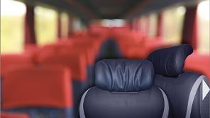 顧客事例 EvoBus - バスの旅をより快適にする座席ヘッドレスト [トルクヒンジ]