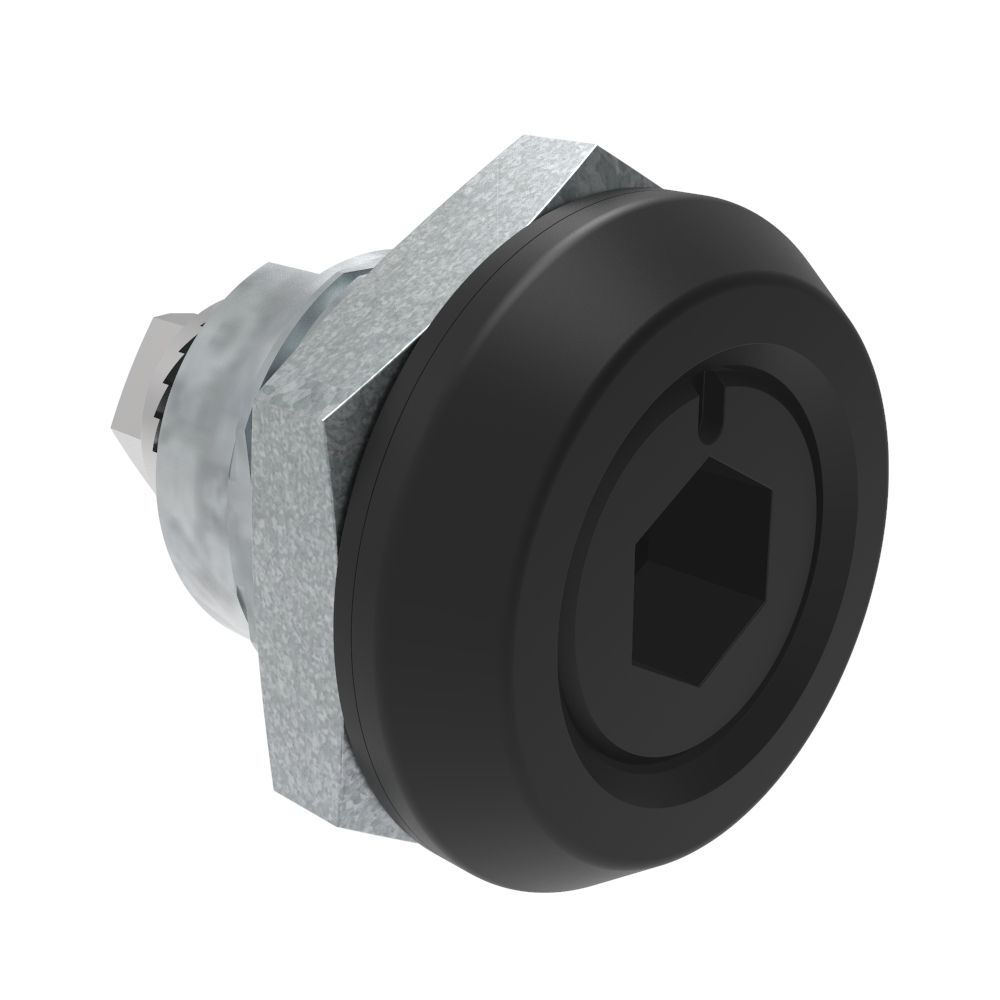 E5-6-015-UU1 | Quarter-Turn Cam Latch, 8 mm Hex Recess, Without