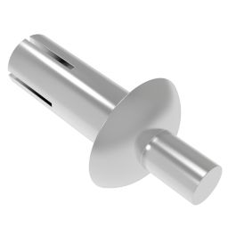 Spreiznieten Aluminium/Stahl (Ø x L) 3,2 x 12,0 mm Flachkopf -  Spreizblindnieten - Nieten - STAR