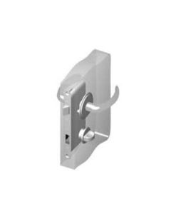 McCoy Star Entry Door Latch, Nova Handle, Privacy Knob, Right Hand Out, 28 - 37mm (1.13 - 1.50 in) Door Thickness, Chrome